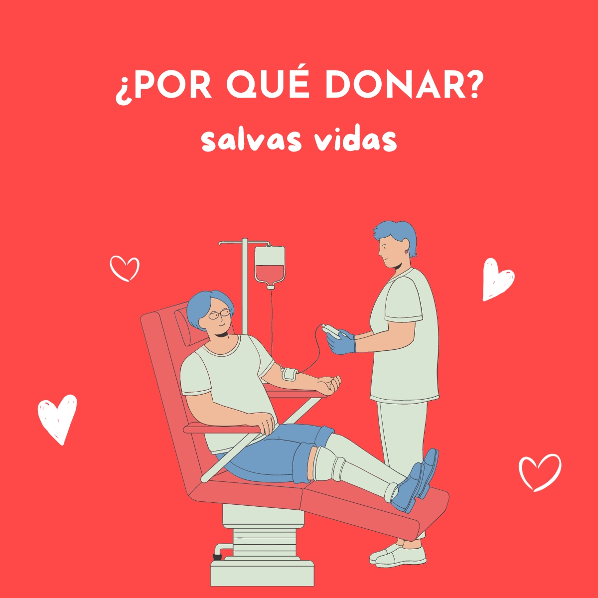 ¿Por qué donar sangre?