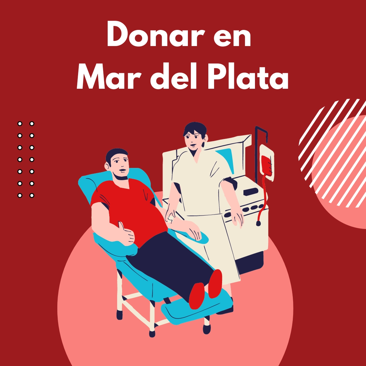 Cómo donar sangre en Mar del Plata.